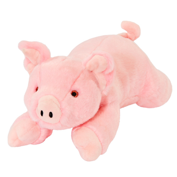 Fluff & Tuff Petey Pig Dog Toy