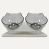 Goo-eez Ergonomic Double Bowl Cat Feeder