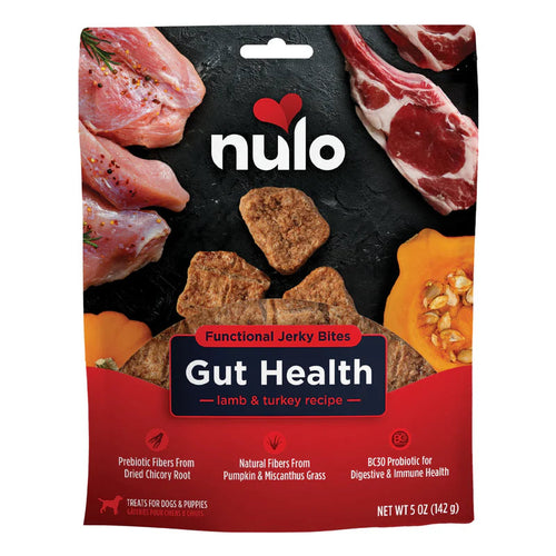 Nulo Functional Jerky Gut Health Lamb & Turkey Dog Treats