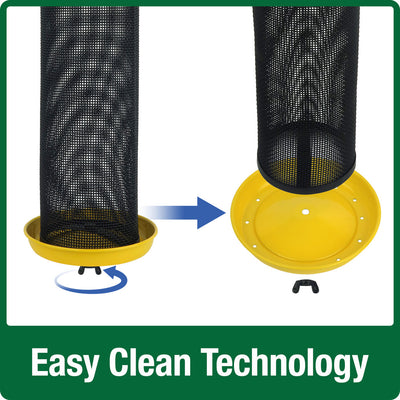 Nature's Way Bird Sunglow Metal Mesh Thistle Bird Feeder