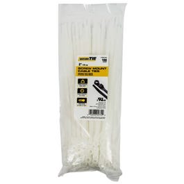 Screw Mount Cable Tie, 8-In., 100-Pk.