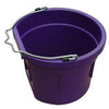 Utility Bucket, Flat Sided, Purple Resin, 8-Qts.