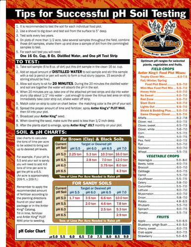 Antler King Instant pH Soil Test Kit