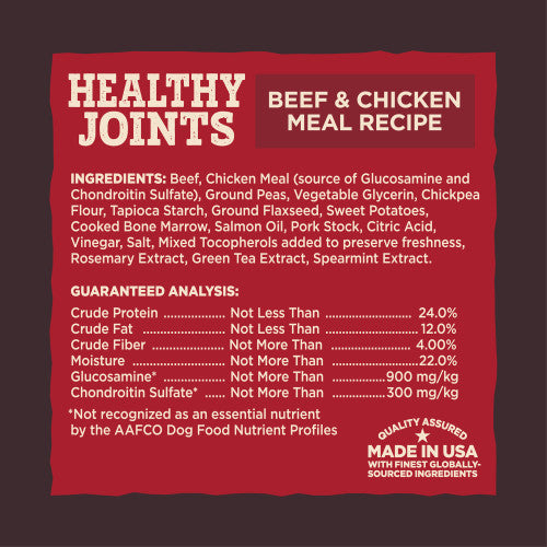 Wellness CORE® Healthy Joints Crunchy Dog Treats Beef & Chicken Meal
