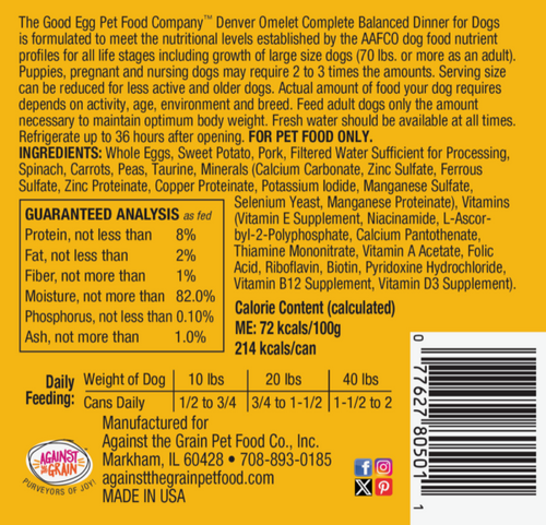 Against The Grain The Good Egg Denver Omelet