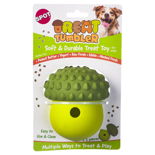 Ethical Pet SPOT Treat Tumbler Broccoli Dog Toy