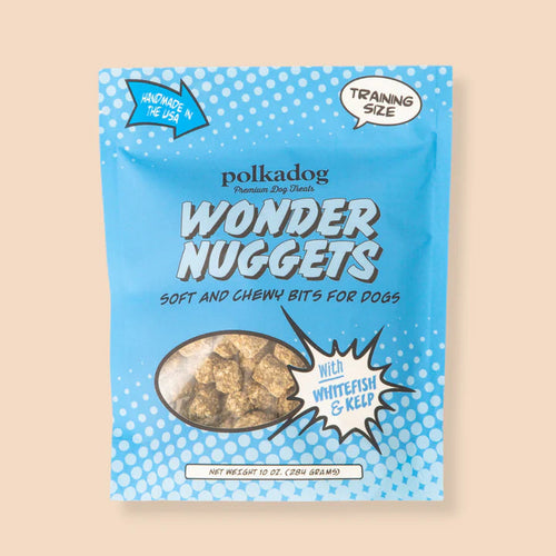 Polkadog Wonder Nuggets Whitefish & Kelp Dog Treats