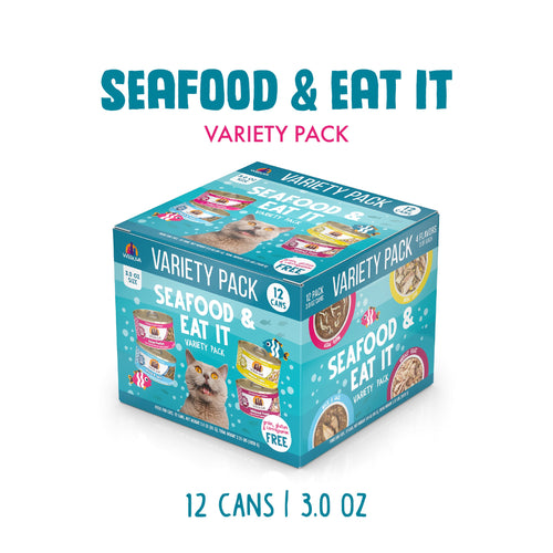 Weruva Classic Cat Food, Seafood and Eat It! Variety Pack
