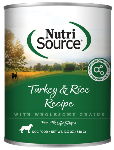 NutriSource® Turkey & Rice Recipe Healthy Wet Dog Food