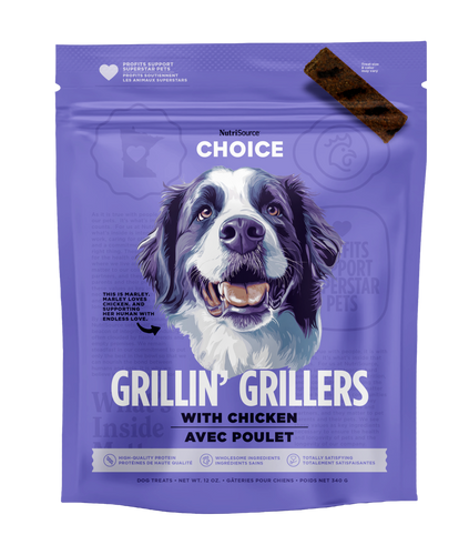 NutriSource Chicken Grillin' Grillers Dog Treats