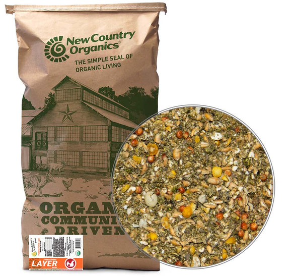New Country Organics Organic Pastured Perfect Layer Feed