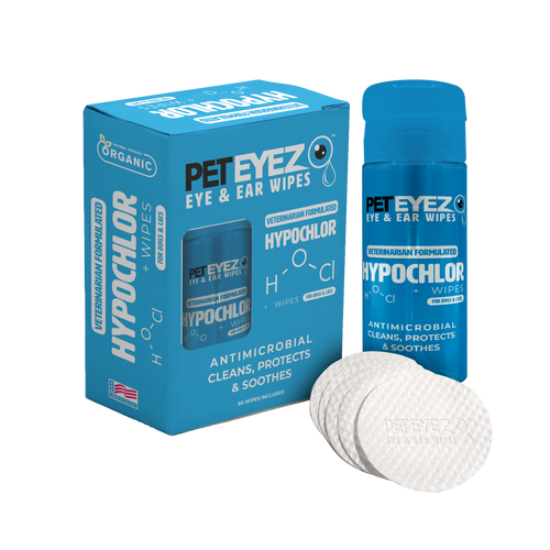 Pet Eyez™️Eye and Ear Wipe w/ HypoChlor