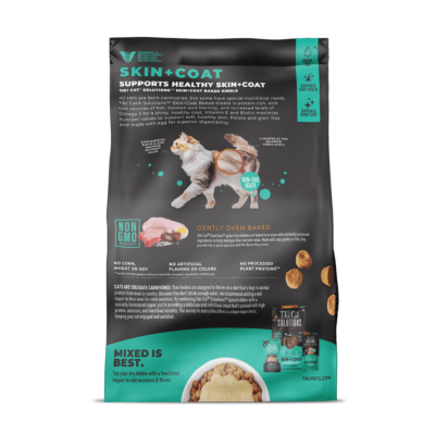 Tiki Cat® Solutions™ Skin + Coat Salmon & Herring Recipe Cat Food