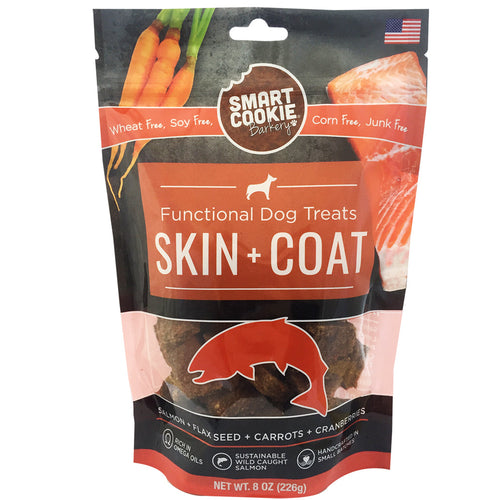 Smart Cookie Barkery Skin + Coat Functional Salmon Dog Treats