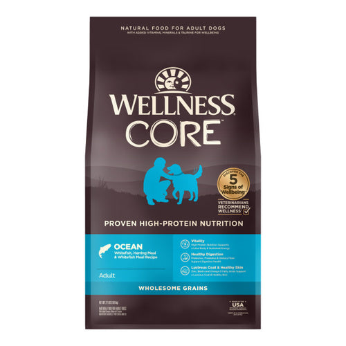 Wellness CORE Wholesome Grains Ocean Whitefish Dog Food