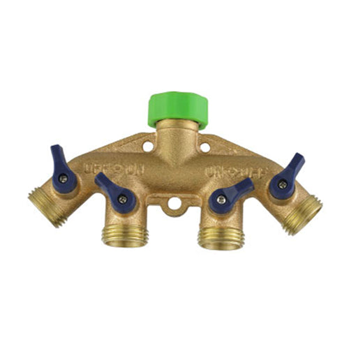 Zhejiang Hongchen Irrigation 4-Way Brass Manifold
