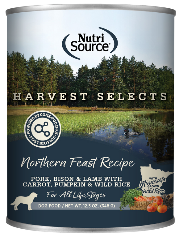 NutriSource® Northern Feast Recipe Harvest Selects Wet Dog Food