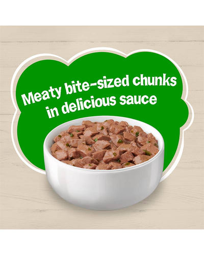 Friskies Farm Favorites Meaty Bits With Whitefish & Spinach In Gravy Wet Cat Food