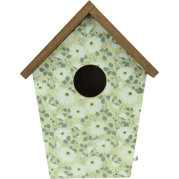 Nature's Way Deco Bird House Olive Blossoms