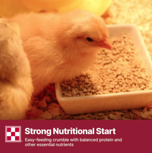 Purina® Start & Grow® Medicated Chick Feed