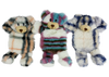 MultiPet Mini Berman Bears Dog Toy