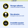 Petsport 70355 Tie Dye Squeak Ball 4 1-Pack Dog Toys