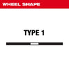 Milwaukee 14 x 7/64 x 1 Metal Cut Off Wheel Type 1