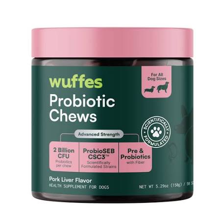 Wuffes Probiotic Chews