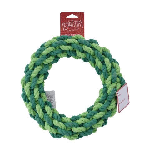 Territory Wreath Braided Rope Dog Toy