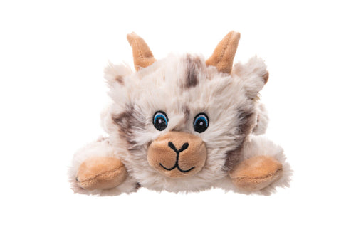 Growl Cuddlerz Premium Plush Dog Toy Nibblers Goat