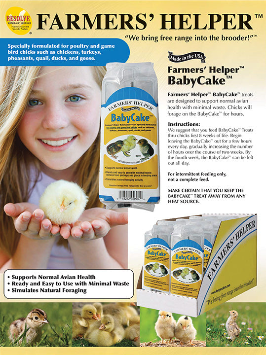 Farmers’ Helper™ BabyCake™ - Pittsburgh, PA - Pittsburgh Agway