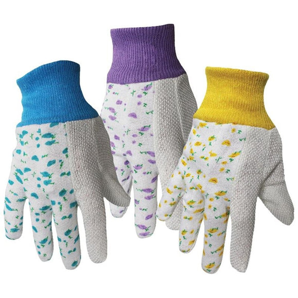 Boss Just For Kids Jersey Glove (ASSORTED FLORAL Ages 5-8)