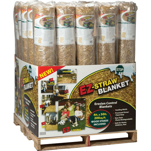 EZ-STRAW EROSION BLANKET (4X50 FT)