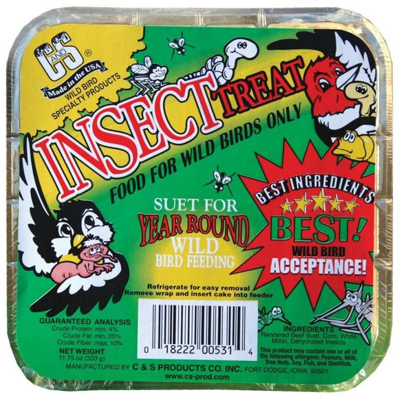 C&S Insect Treat Suet (11.75 oz)