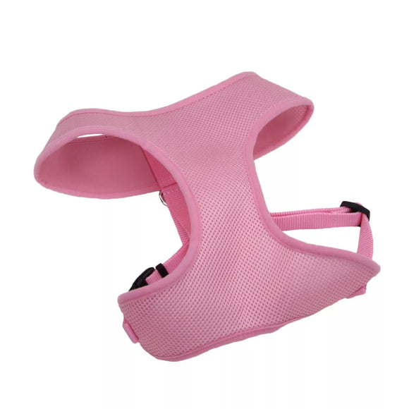 Coastal Pet Products Comfort Soft Adjustable Dog Harness Bright Pink, 3/4