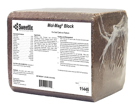 Sweetlix Mol Mag® Pressed Block (40 LB)