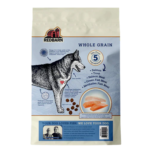 Redbarn Pet Products Whole Grain Ocean Recipe Dog Food
