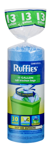 Ruffies Sort & Recycle Bags 13 Gallon