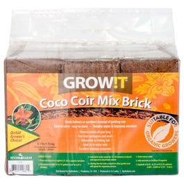 Coco Coir Mix Brick, 3-Pk.