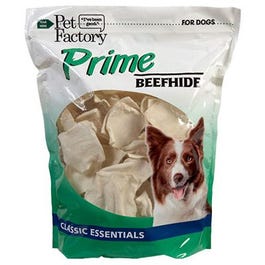 Dog Treats, American Beefhide Chips, 18-oz.