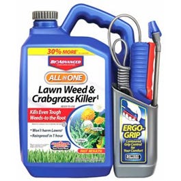 BioAdvanced All-In-One Lawn Weed/Crabgrass Killer, 1.3-Gallons
