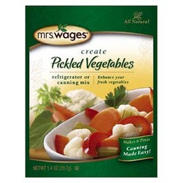 Pickled Vegetables Refrigerator or Canning Mix, 1.4-oz.