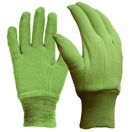 Garden Gloves, Cotton Jersey, Women's Medium