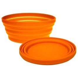 Flexware Bowl, Orange Silicone