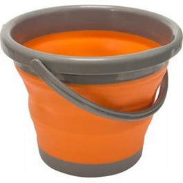 Flexware Collapsible Bucket, Orange, 5-Liter