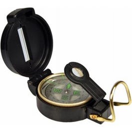 Lensatic Compass, Folding, Black