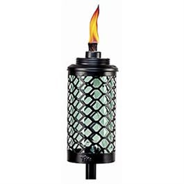 Honeycomb Glass Torch, Converts 3-In-1, Blue, 65-In.