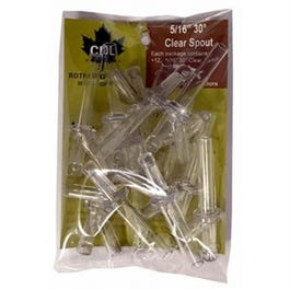 Maple Sap Tubing Tap, Clear, 5/16-In., 12-Pk.