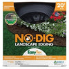No Dig Edging Kit, Recycled Plastic, 20-Ft.