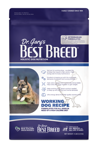Dr. Gary's Best Breed Working Dog Recipe